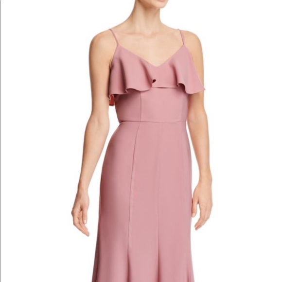 Aqua - High/Low Ruffled Gown - 100% exclusive - Picture 2 of 3